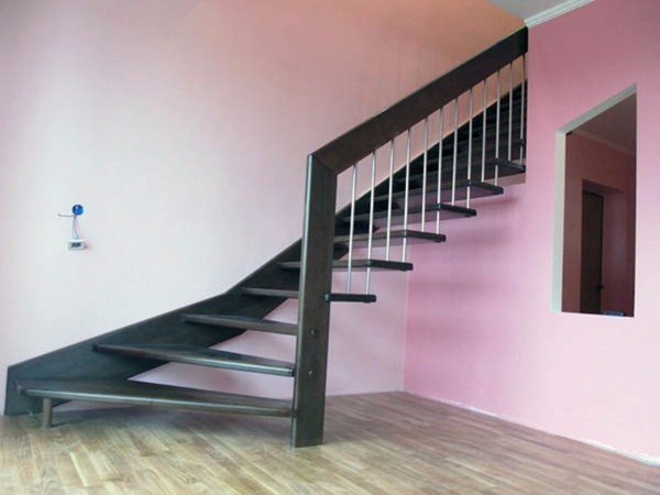 Дизайн лестницы в частнои доме, фото 7