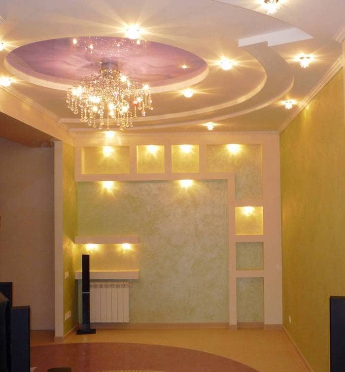 Выбор светильников напрямую зависит от дизайна и назначения комнаты 