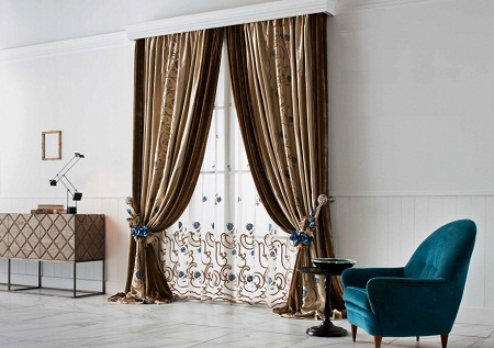 Итальянские шторы отличаются широким разнообразием и отличными эстетическими свойствами 