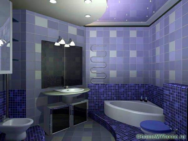 Плитка для ванной комнаты, фото дизайн