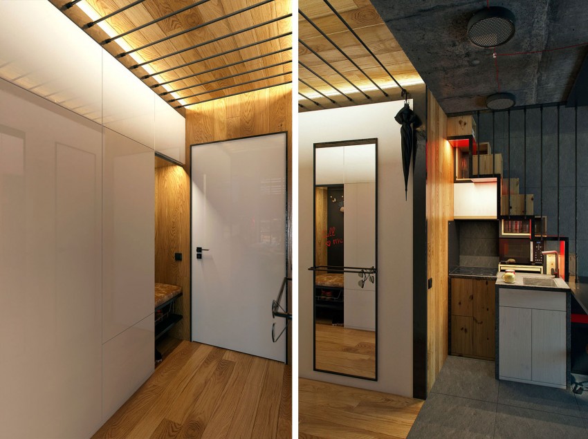 Дизайн комнаты 19 кв м в однокомнатной квартире