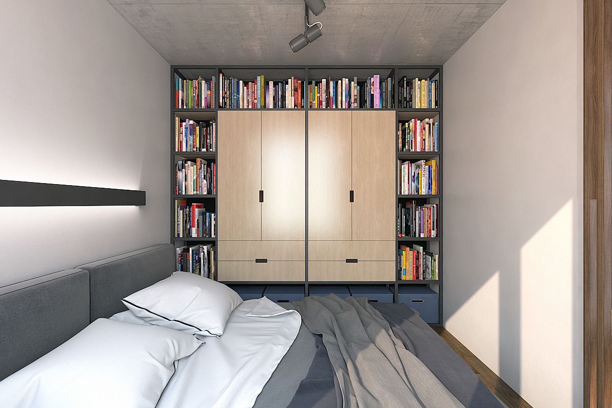Интерьер квартиры студии от Lugerin Architects - фото 6