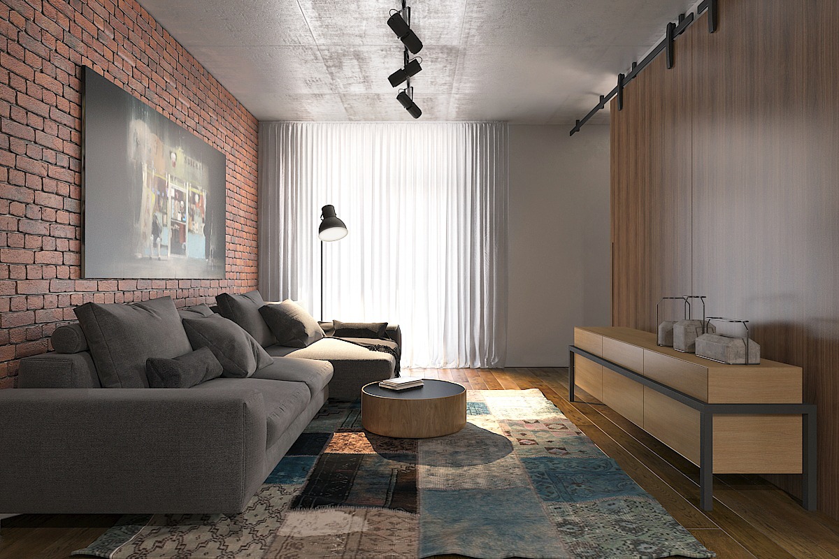 Интерьер квартиры студии от Lugerin Architects - фото 4