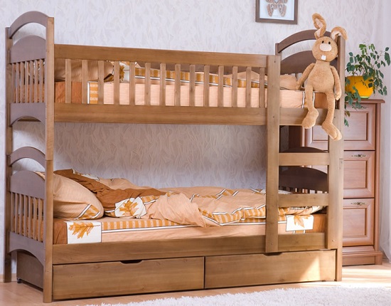 детская мебель двухъярусные кровати