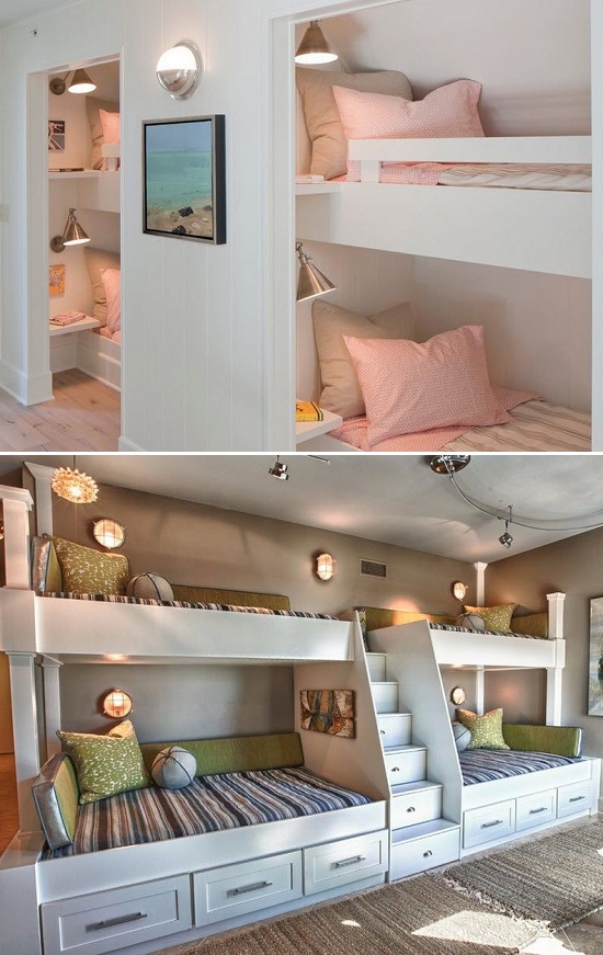 дизайн детской комнаты на двоих детей