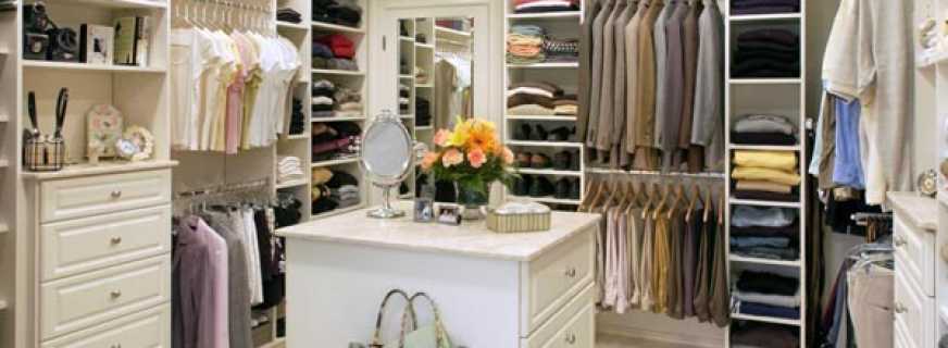 Правила выбора дизайна гардеробной комнаты, советы специалистов