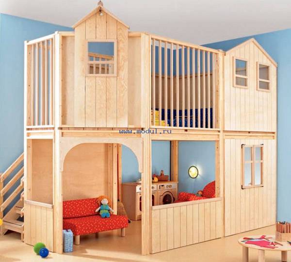Как выбрать мебель игрового типа для детей