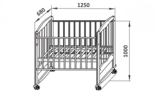Детская кроватка