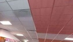 стеклянный потолок подвесной фото
