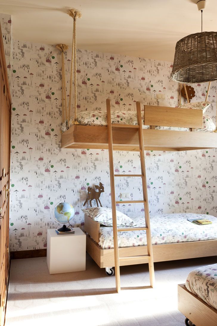 Детская комната в хрущевке в стиле эко