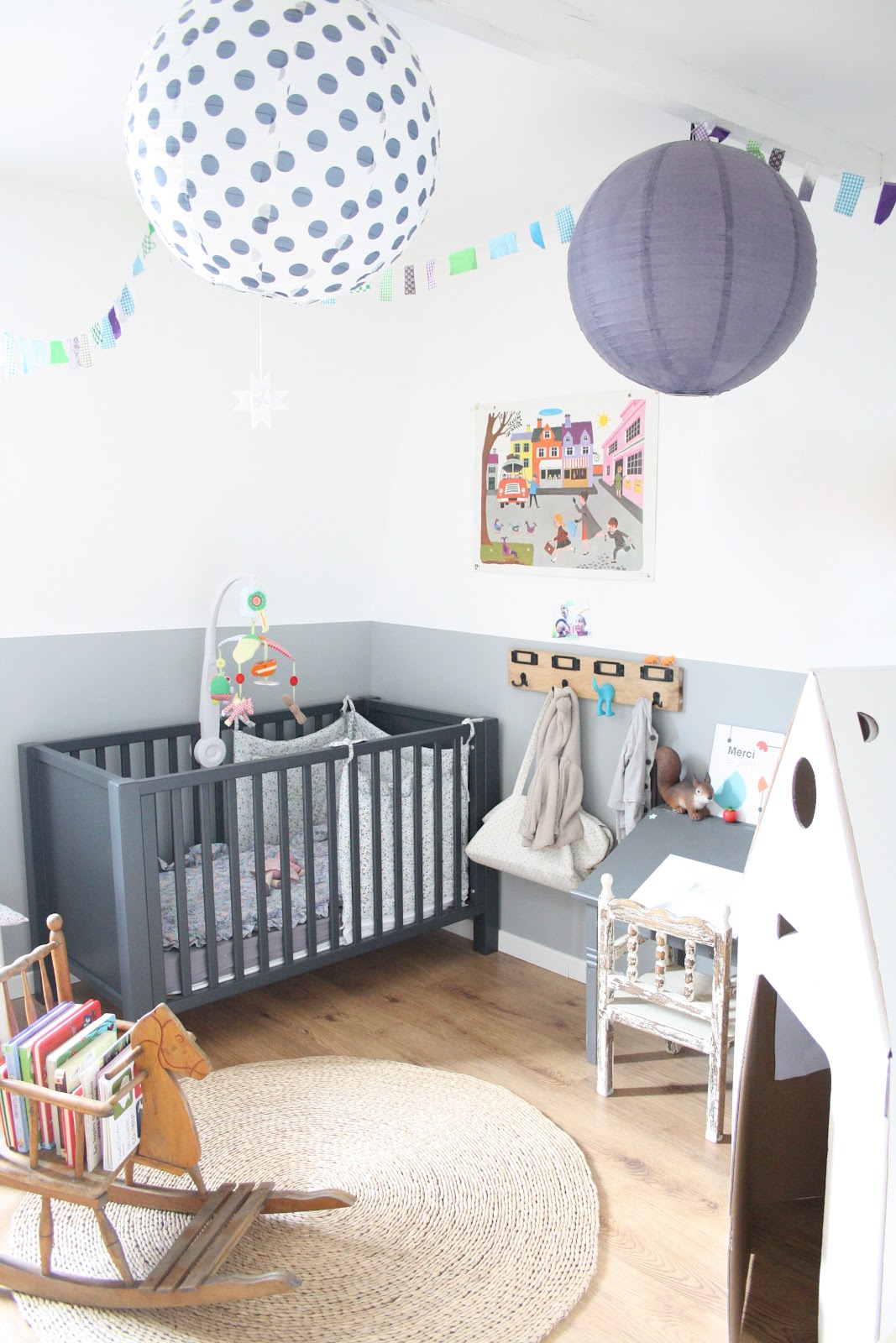 Детская комната для мальчика в стиле модерн