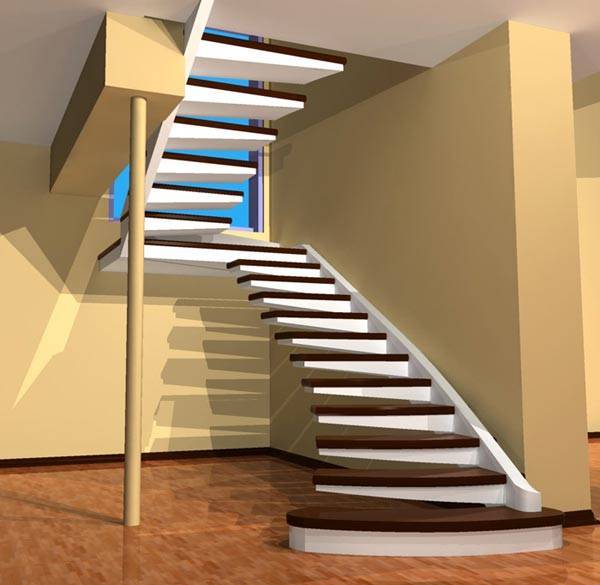 Винтовые металлические лестницы – их виды и особенности конструкции