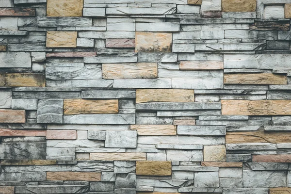 Стена природного камня — стоковое фото