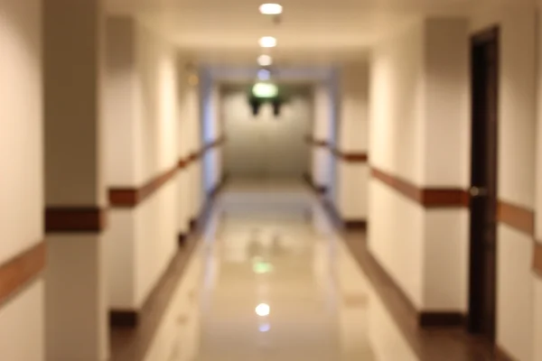 Абстрактные коридор в отеле — стоковое фото