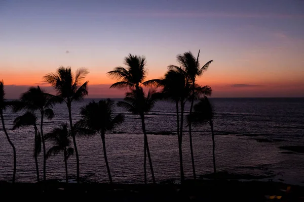 Большой остров Гавайи Mauna Lani Bay — стоковое фото