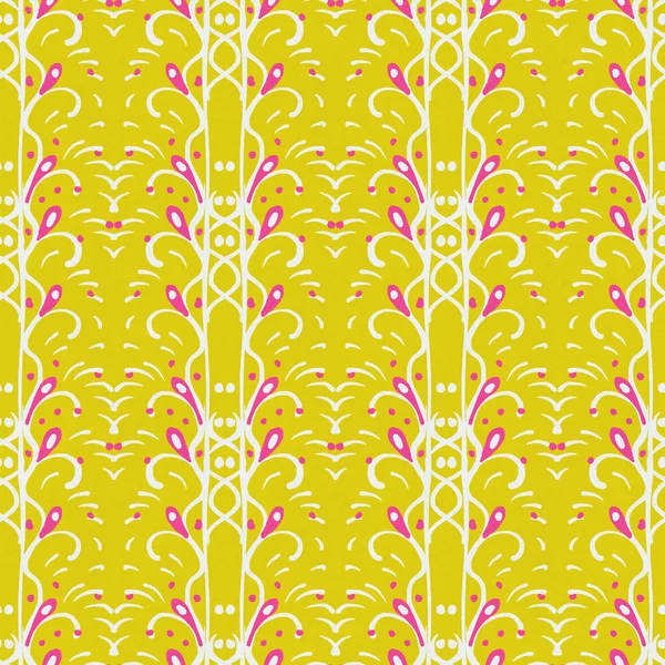 Bright Seamless Pattern Retro Style Fabric Texture — стоковое фото