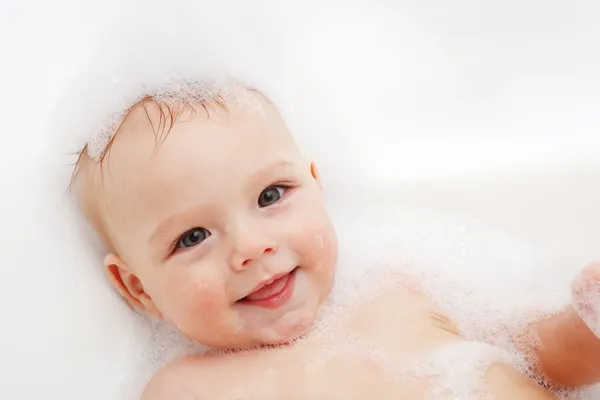 Ребенок ванна — стоковое фото