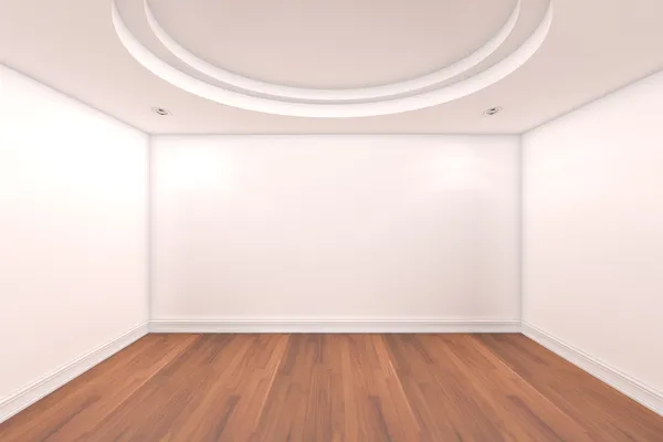 Пустая комната белая стена — стоковое фото